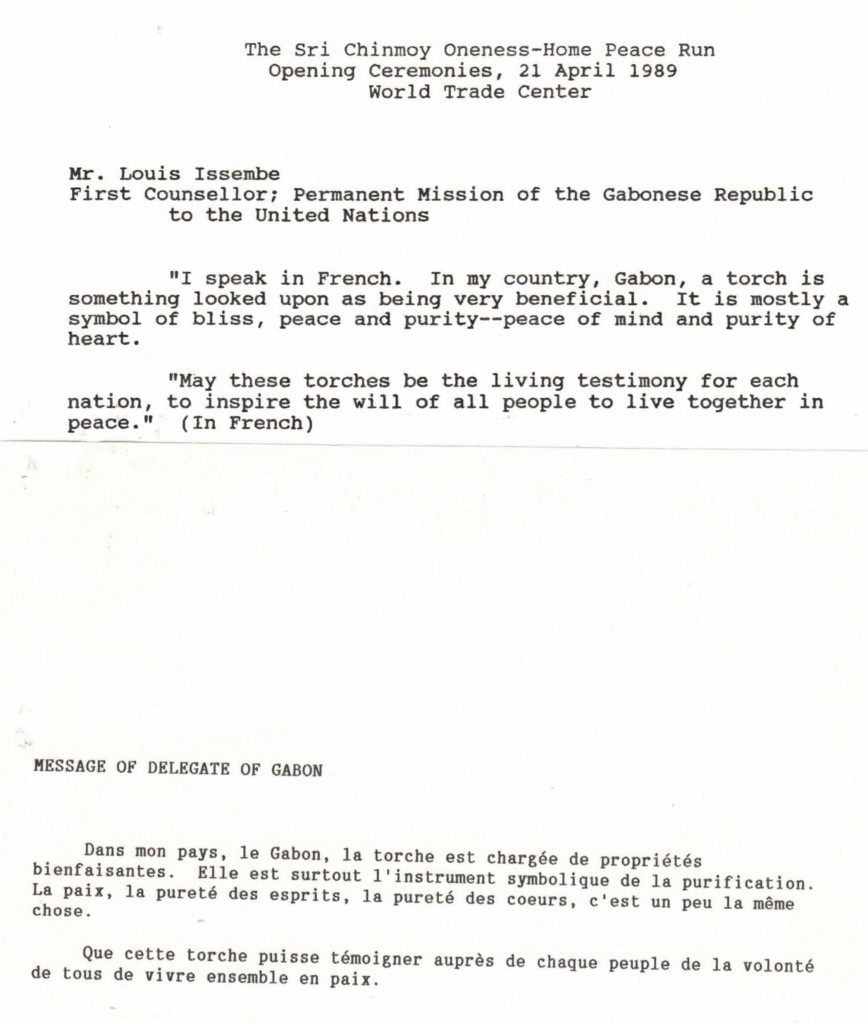 1989-04-apr-21-global-peace-run-Gabon-Statement-Eng-French